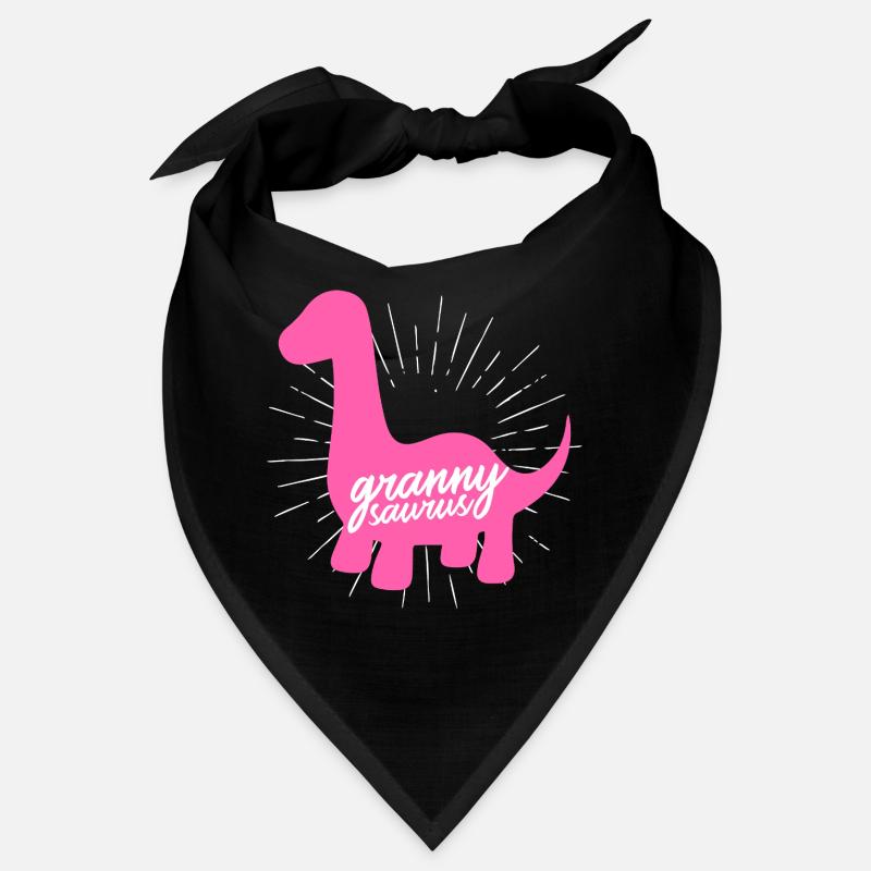 Grannysaurus Lustige rosa Dinosaurier-Großmutter Bandana