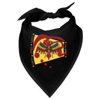 Falke - Bandana - Schwarz - Vorne
