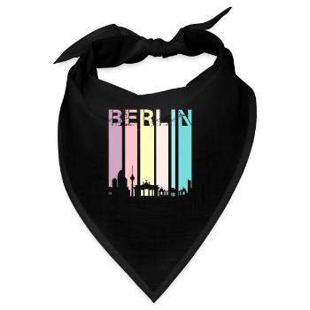 Berlin - Bandana - Schwarz - Vorne