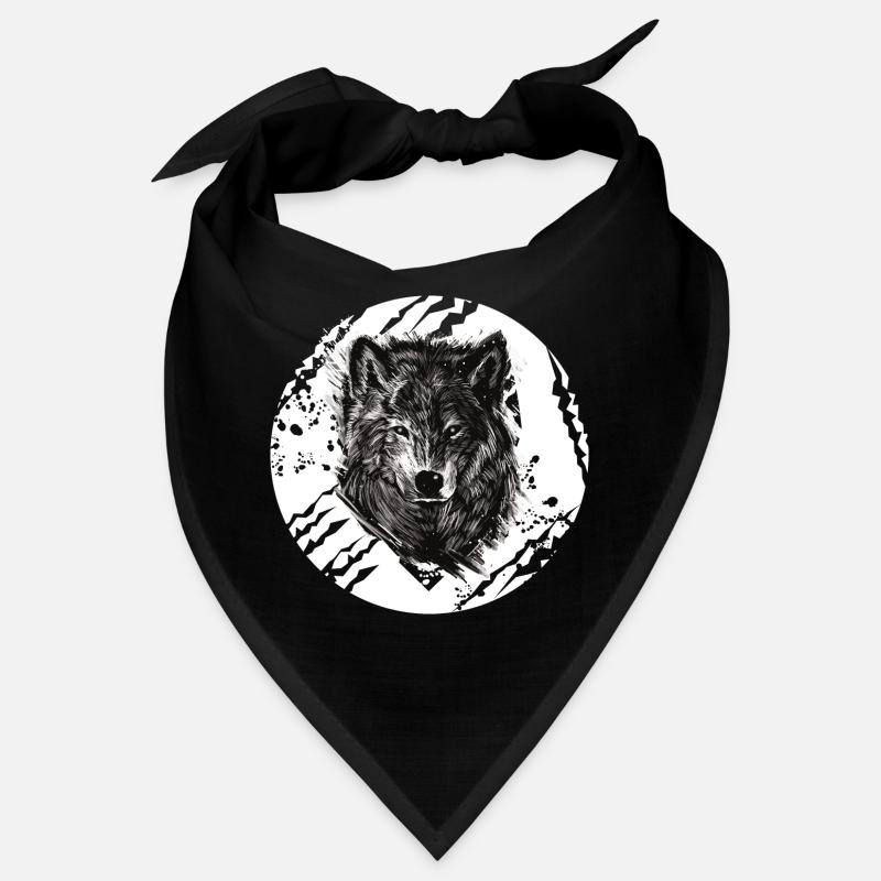 Wolf Bandana