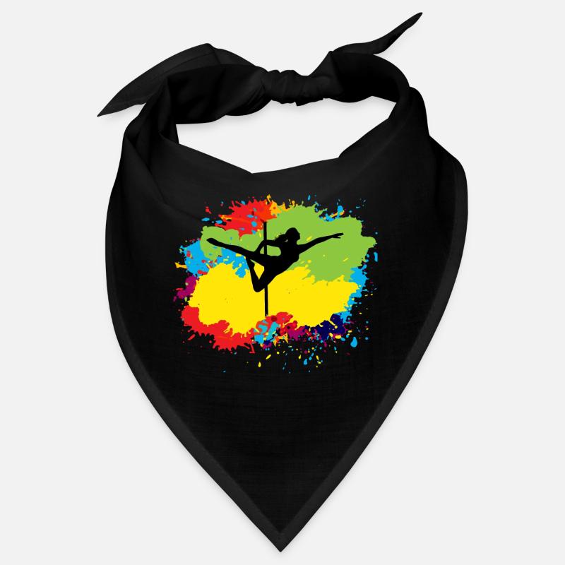 Pole Sport Dance Dancer Acrobatics Watercolour Bandana