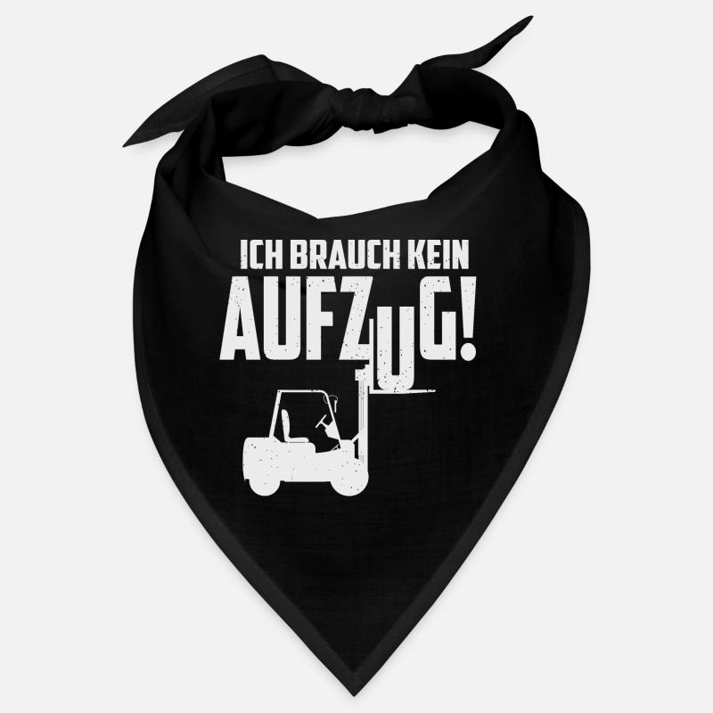 Gabelstapler Führerschein - Bandana - Schwarz