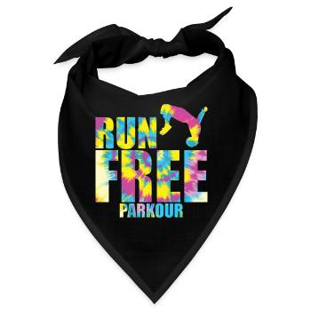 Parkour - Bandana - Schwarz - Vorne