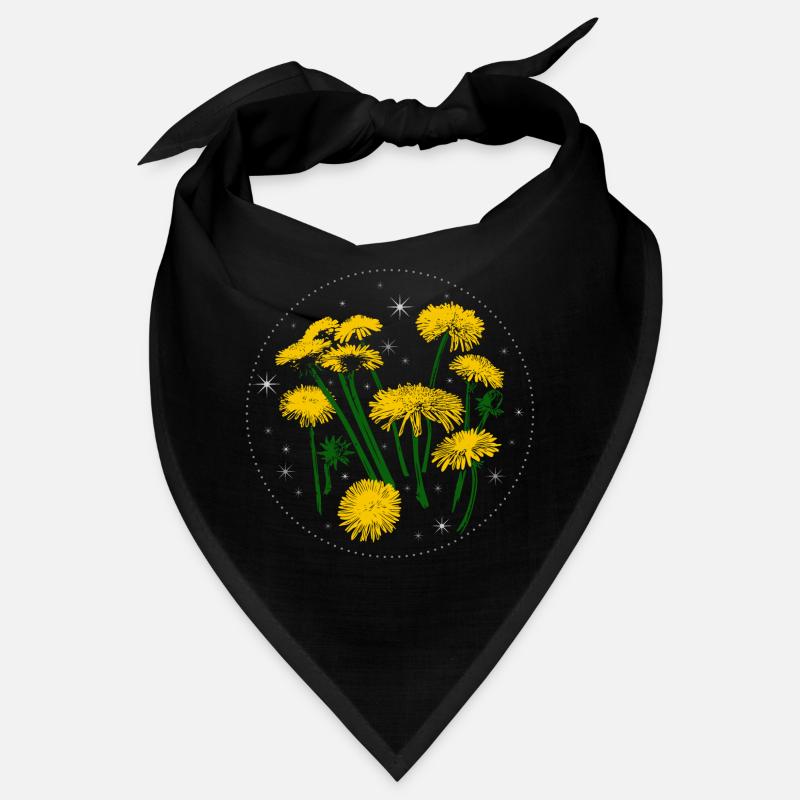Dandelion Spring Starry Sky Bandana