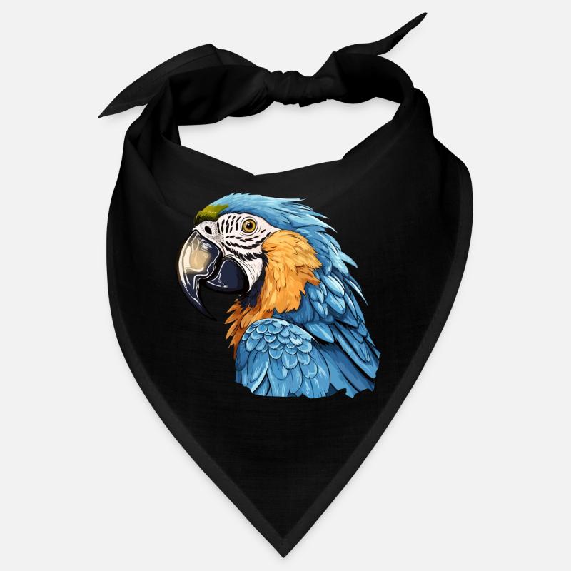 Ara bleu-or Bandana