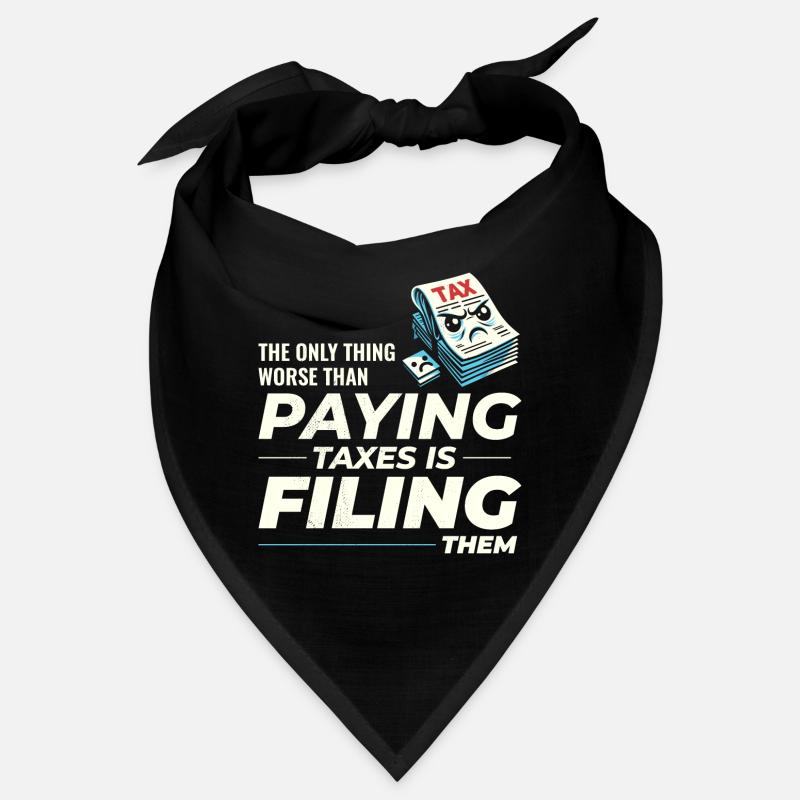 Humour éprouvant : payer et déclarer drôle Bandana