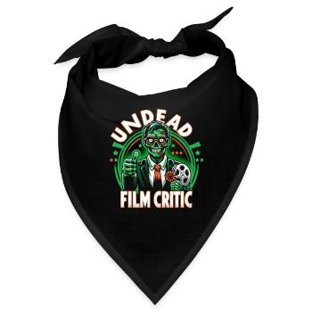 Horrorfilm-fan Zombie-horror Klassischer - Bandana - Schwarz - Vorne