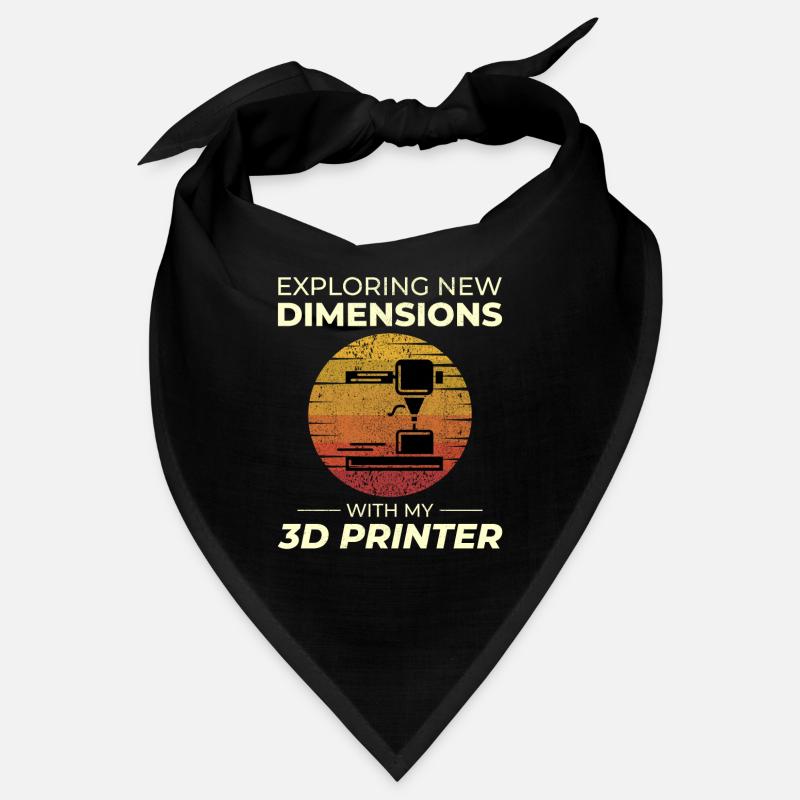 3D Printer 3D Printing Bandana