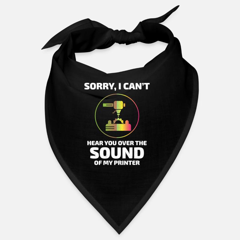 3D Printer 3D Printing Funny Bandana