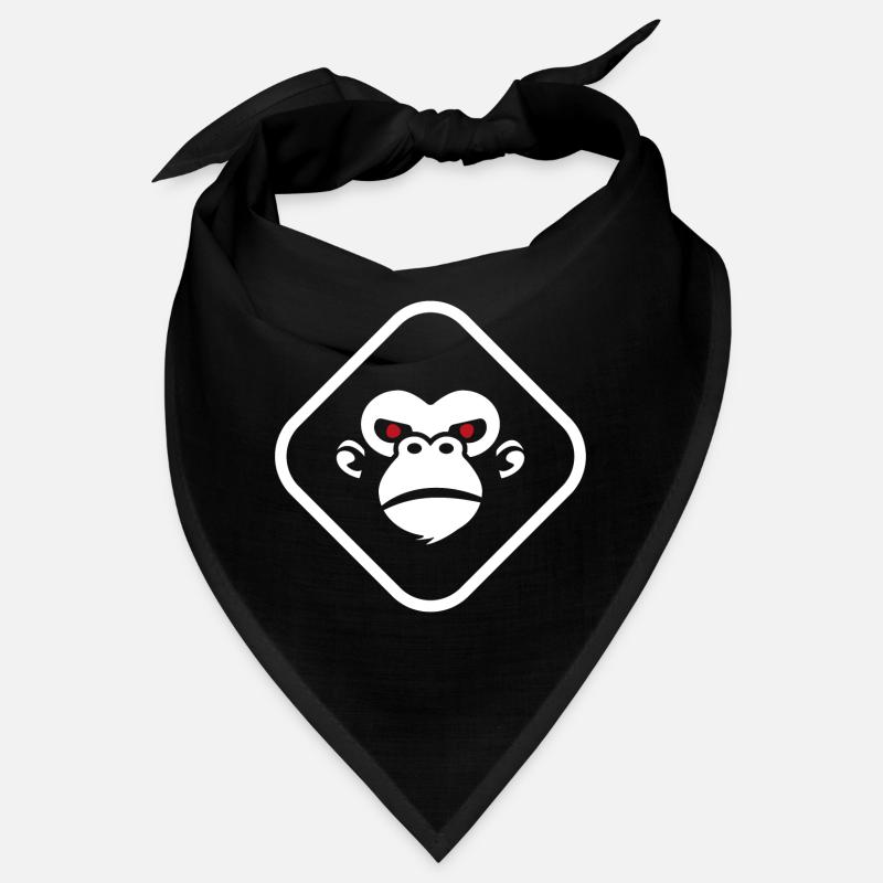Fond sombre du logo Gorilla Bandana