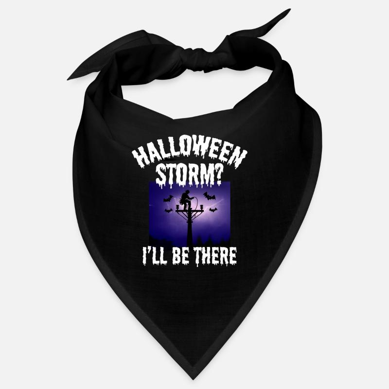 Tempête d’Halloween ? Je serai là – Lineman Halloween Bandana