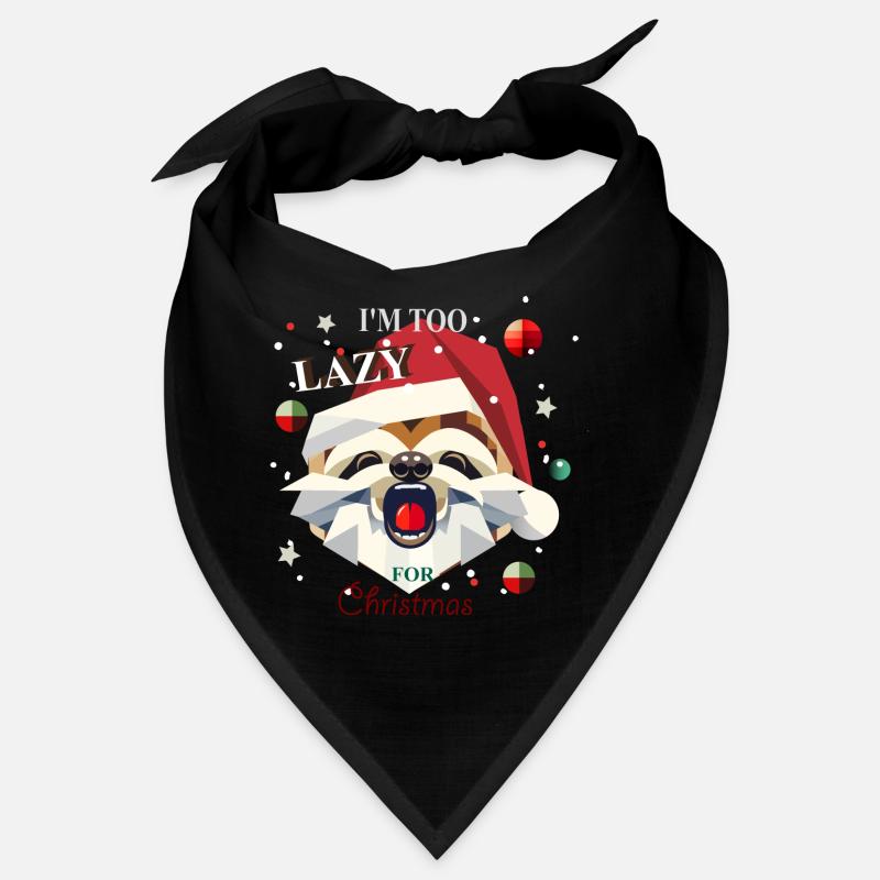 Entspannt durch die Weihnachtszeit – das Faultier Bandana