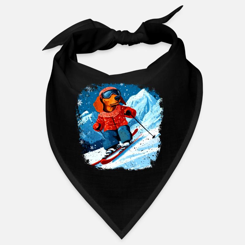 Ski teckel Bandana