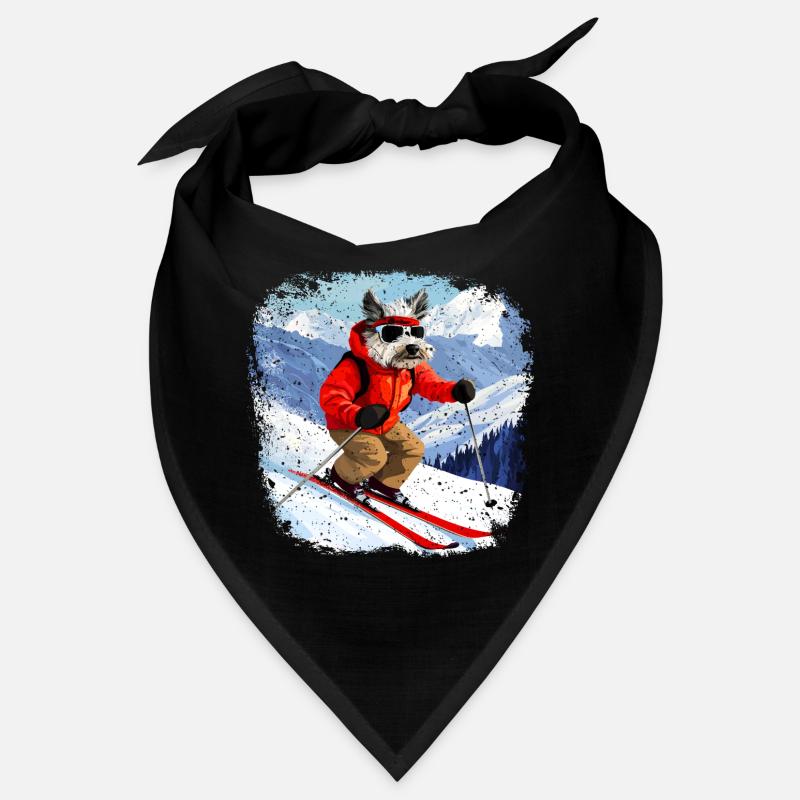 Chien de ski Bandana