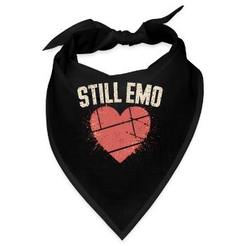 Still Emo! Emo Goth Alternative - Bandana - Schwarz - Vorne