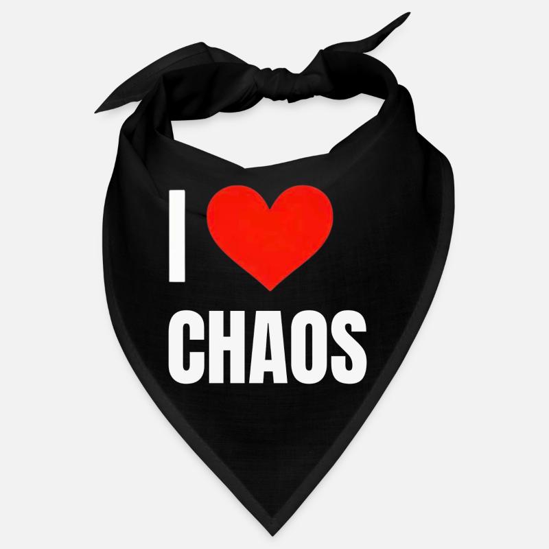 I ❤️ Le chaos Bandana