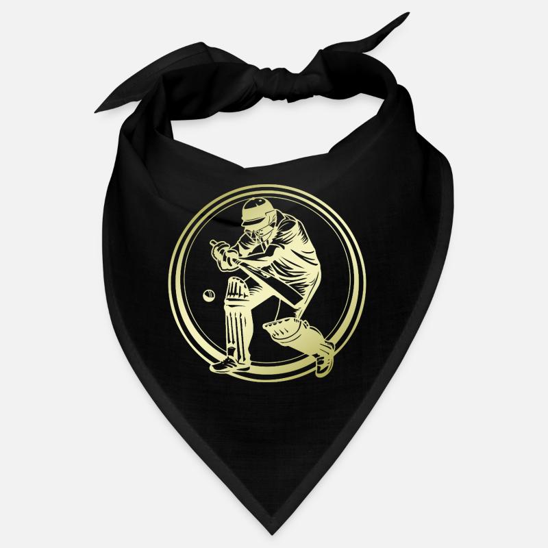 Cricket Silhouette Bandana