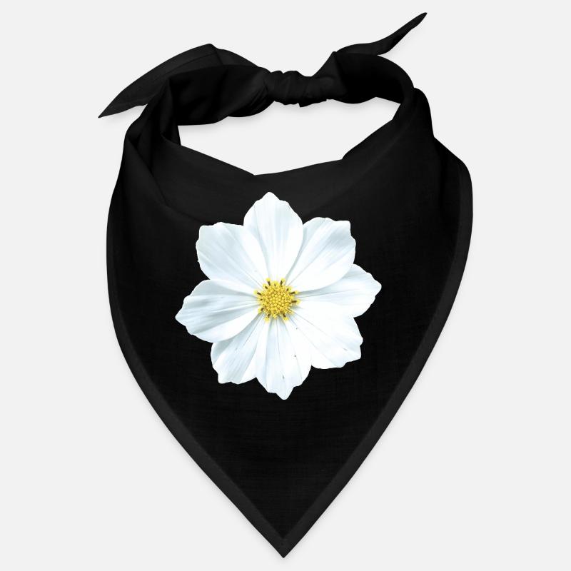 fleur - Bandana - noir