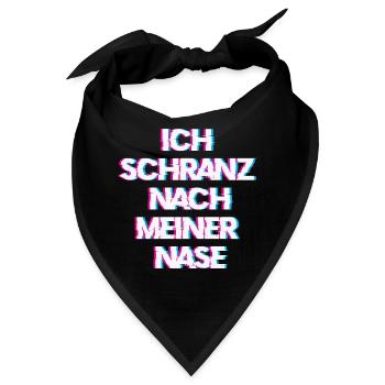 Hardtekk Tekk - Bandana - Schwarz - Vorne