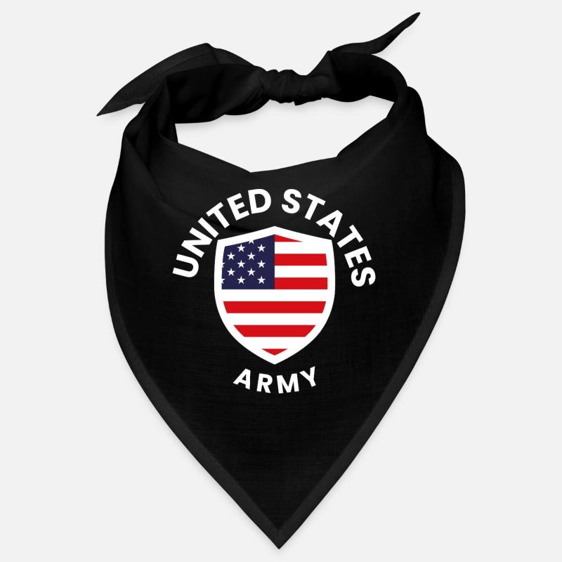 US Army Shield Flag Emblem Bandana