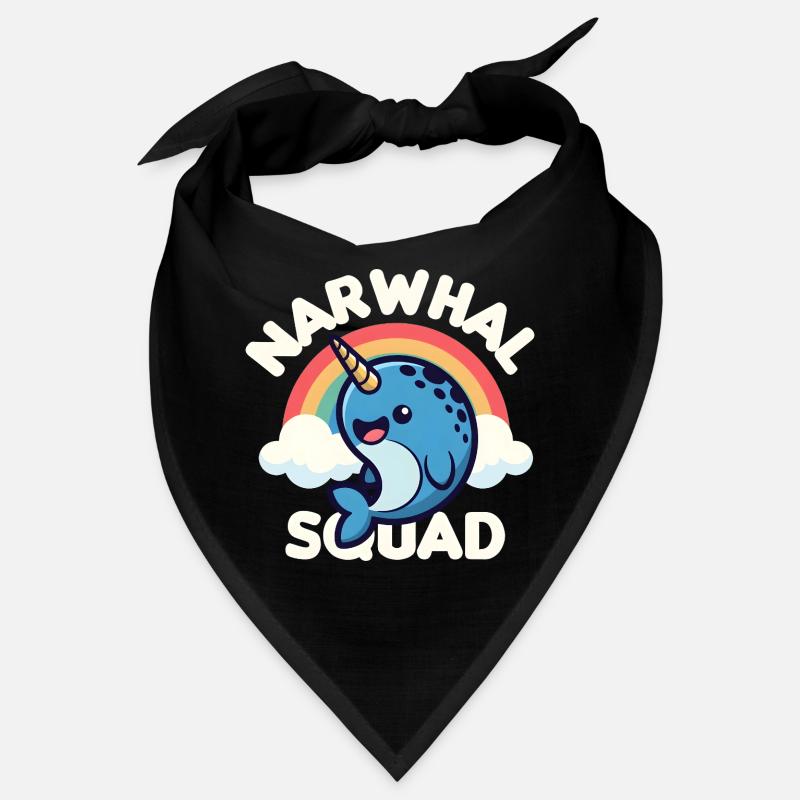 Niedliche Narwal-Truppe Bandana