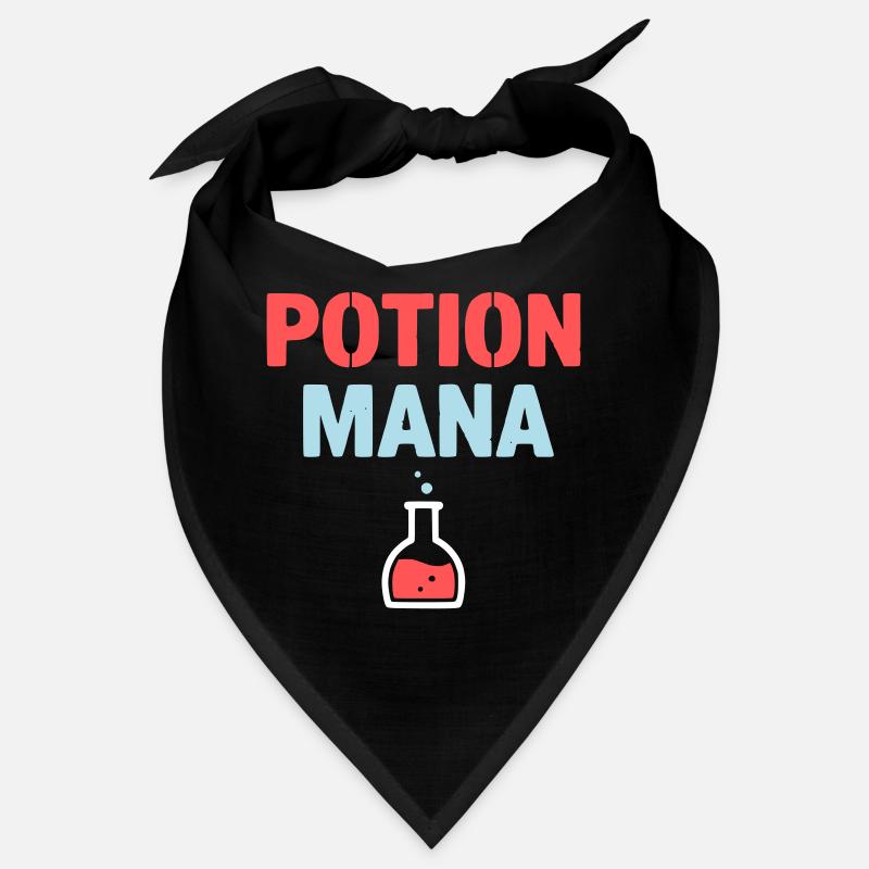Potion Mana Text Gaming Bandana