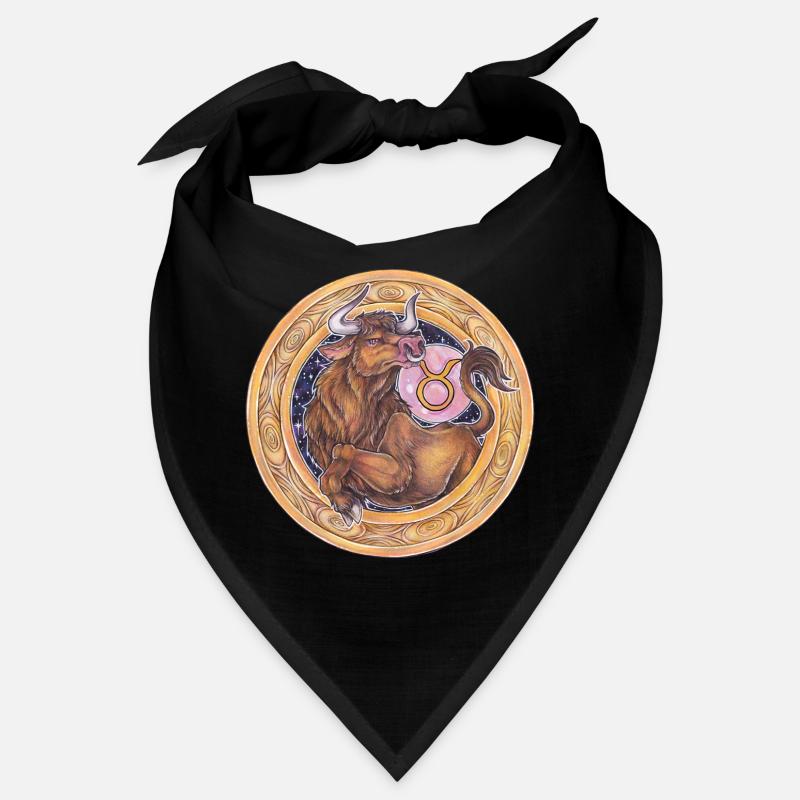 Zodiac Sign Sternzeichen Stier Taurus Geschenk Bandana