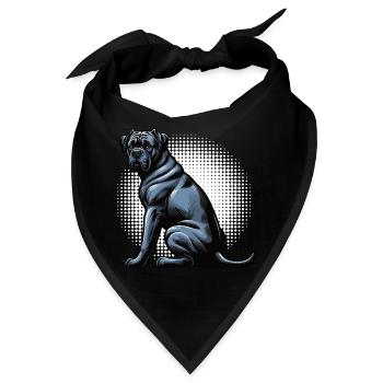 Cane Corso Cane Corsos Corso halter Corso Besitzer - Bandana - Schwarz - Vorne
