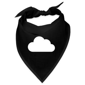 Wolke - Bandana - Schwarz - Vorne