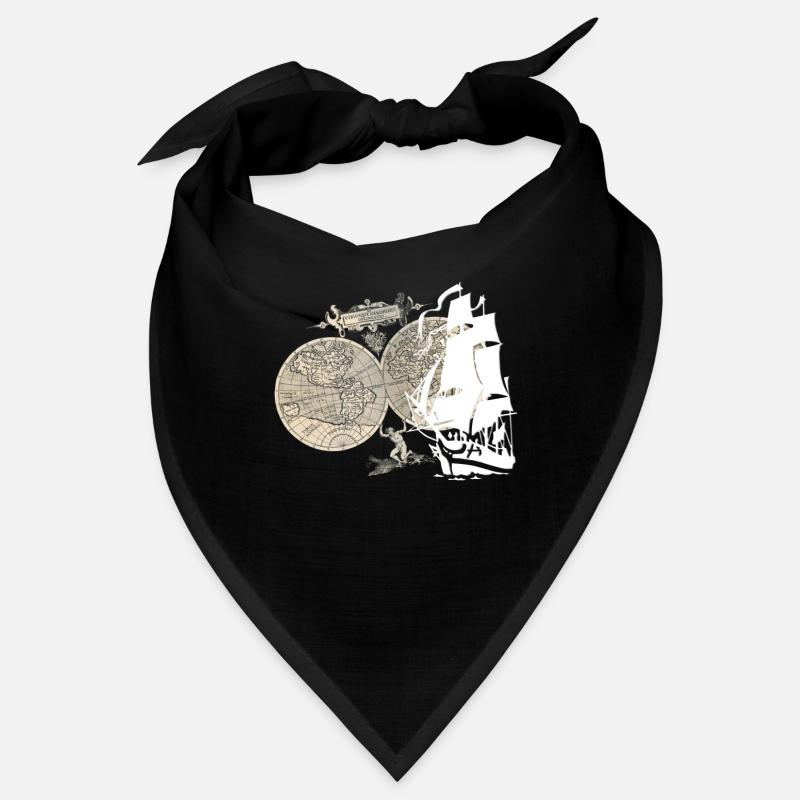 Ship and Map Bandana