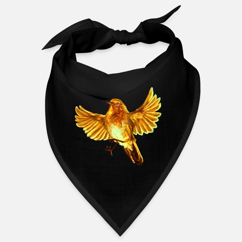 oiseau jaune Bandana
