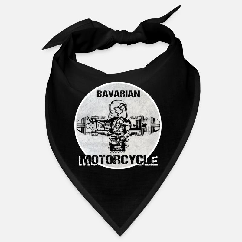 Moteur de boxe Bavarian Motorcycle - Bandana - noir
