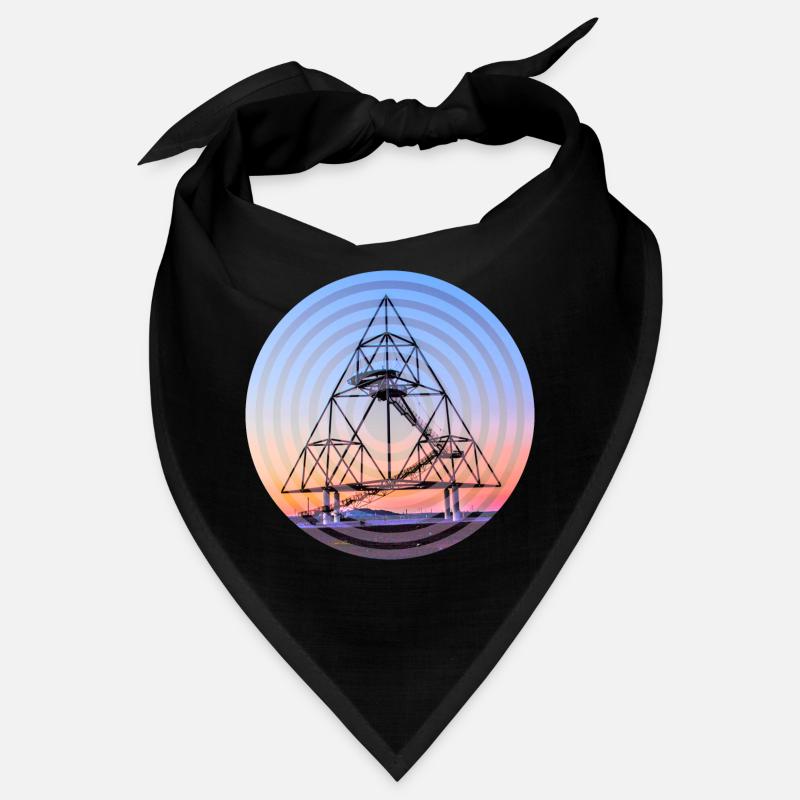 Tetraeder Kreise Bandana