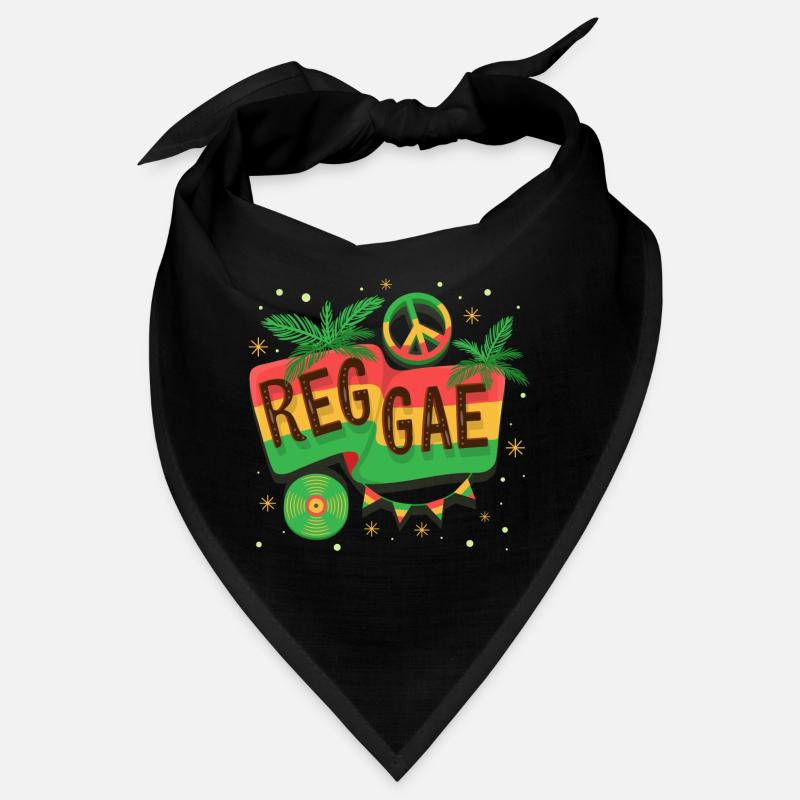 Reggae Flagge Regenbogen Vibe Bandana