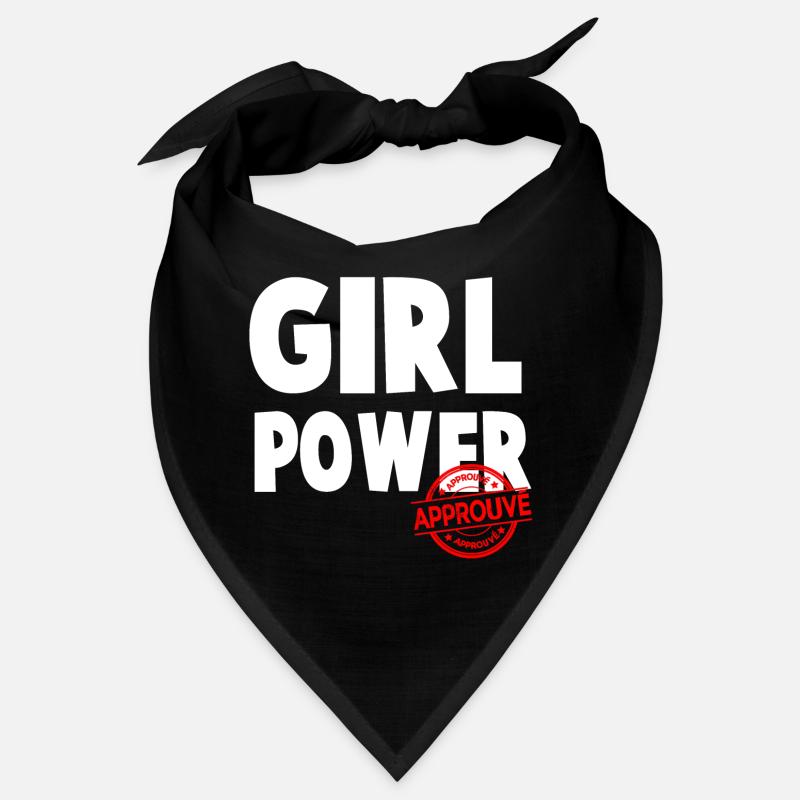 Girl Power Audacieux Conception de script Bandana