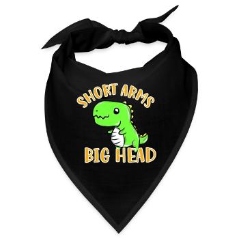 T-Rex - Bandana - Schwarz - Vorne
