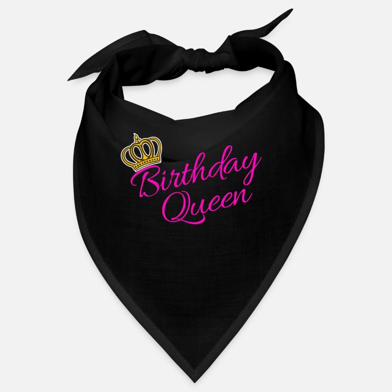Birthday Queen Partnerlook Statement Cool Bandana