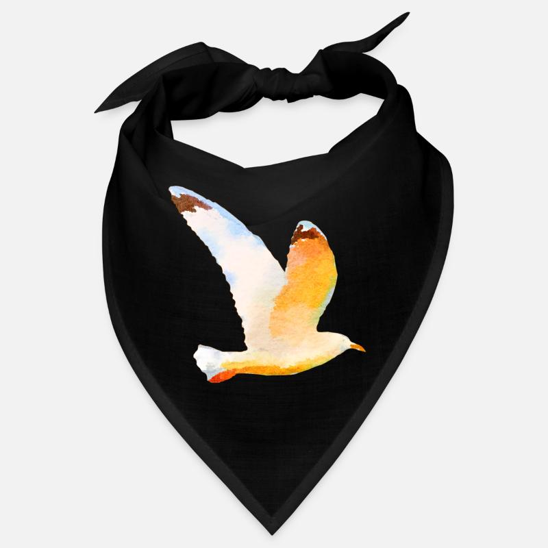 Moewe im Flug Vogel Urlaub Bandana