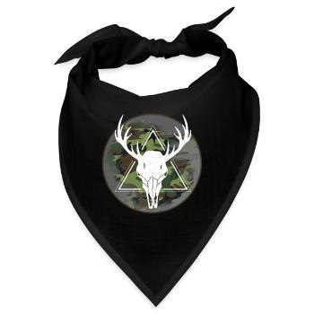 Jäger Jagen - Bandana - Schwarz - Vorne