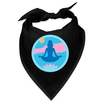Yoga - Bandana - Schwarz - Vorne