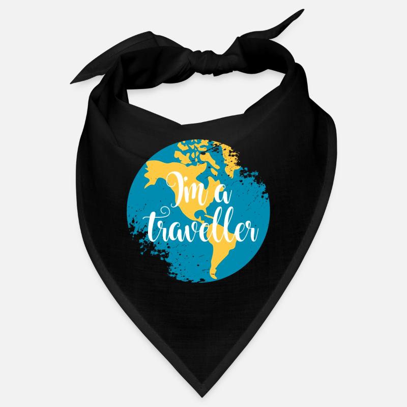 Button Traveller Amerika Bandana