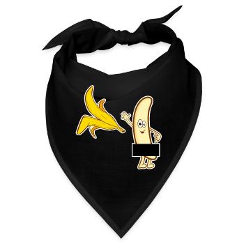 Ein freches TStück für ein freches Sie "zensierte - Bandana - Schwarz - Vorne