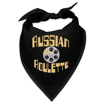 Filmrad Risiko Roulette - Bandana - Schwarz - Vorne