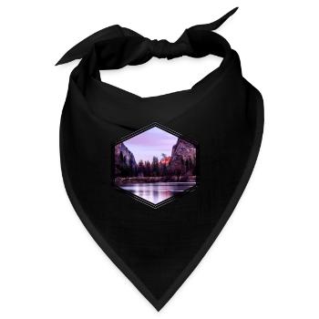 Natur - Bandana - Schwarz - Vorne