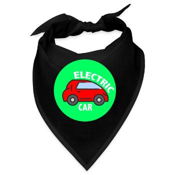 Elektroauto - Bandana - Schwarz - Vorne