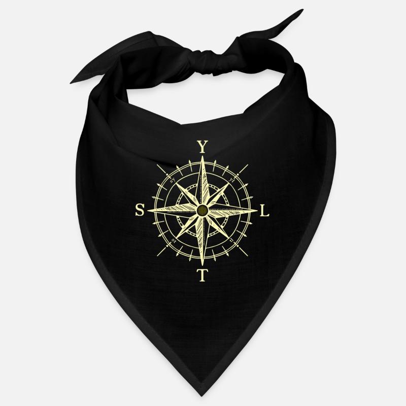 SYLT Kompass creme Bandana