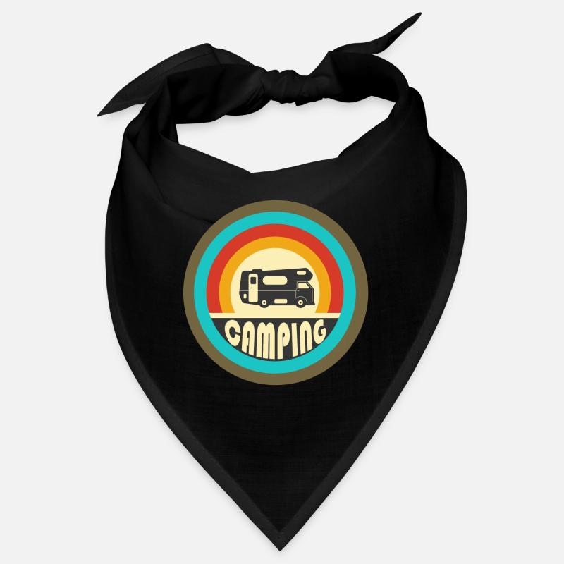 Camping Vintage Design / Geschenkidee Bandana