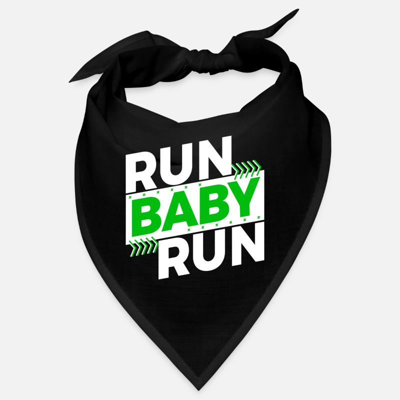 Running Jogging Race Training Endurance Saying Fun Bandana