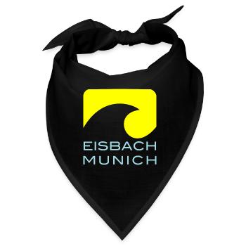 Munich Eisbach - Bandana - Schwarz - Vorne