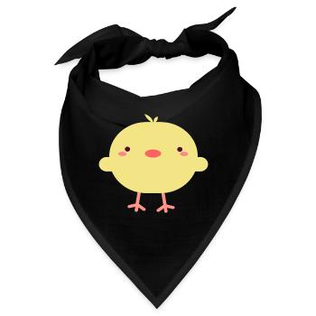 das Küken - Bandana - Schwarz - Vorne